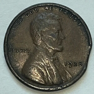 1928 Error Lincoln Wheat Cent Coin High grade